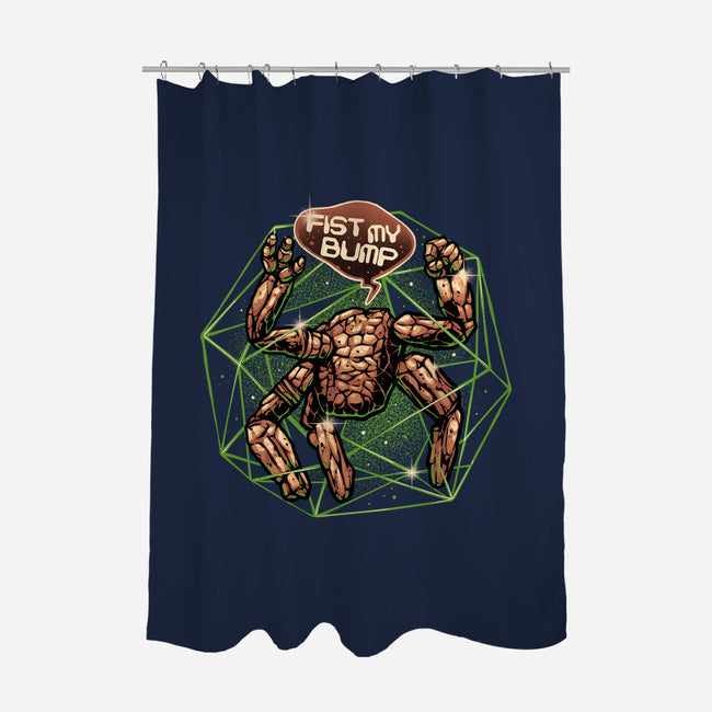 Fist My Bump-None-Polyester-Shower Curtain-glitchygorilla