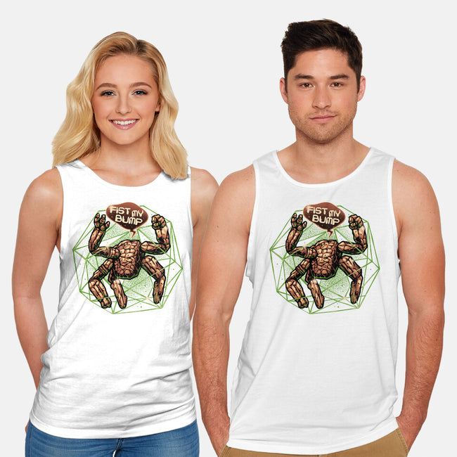 Fist My Bump-Unisex-Basic-Tank-glitchygorilla