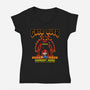 Monday Wins-Womens-V-Neck-Tee-OPIPPI