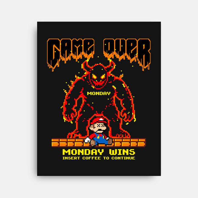 Monday Wins-None-Stretched-Canvas-OPIPPI