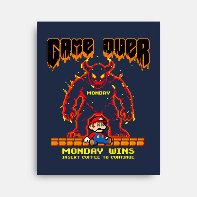 Monday Wins-None-Stretched-Canvas-OPIPPI