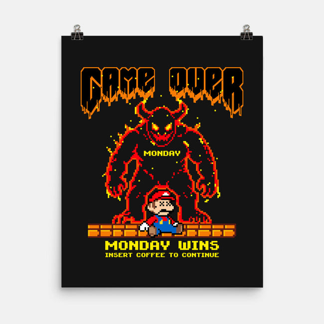 Monday Wins-None-Matte-Poster-OPIPPI