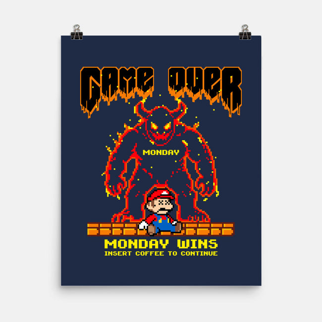 Monday Wins-None-Matte-Poster-OPIPPI