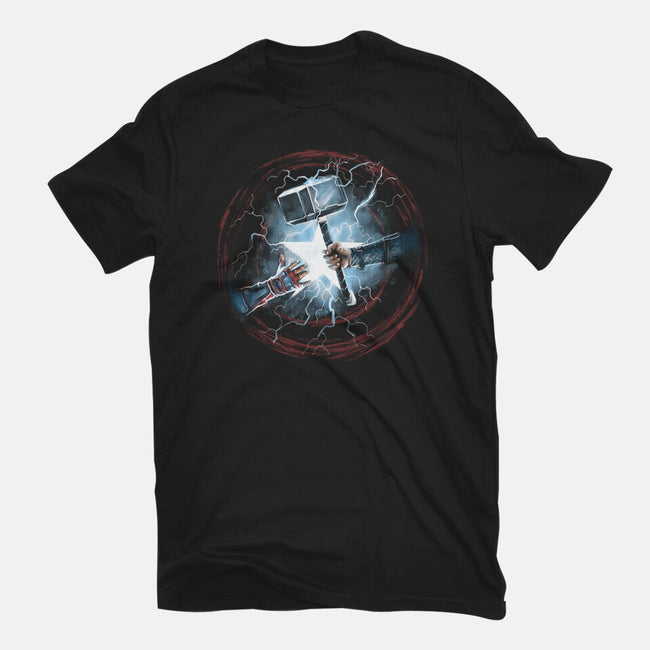 Worthy Of Mjolnir-Mens-Heavyweight-Tee-zascanauta