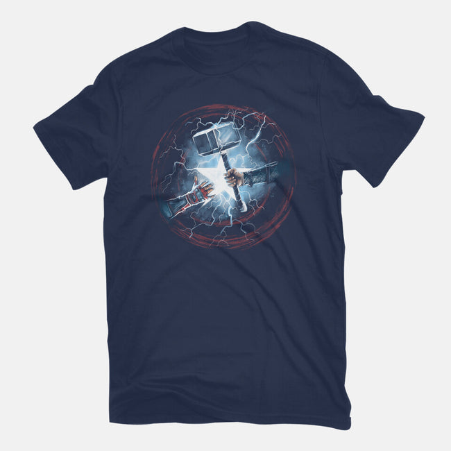 Worthy Of Mjolnir-Mens-Heavyweight-Tee-zascanauta