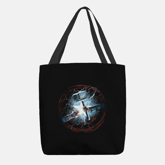 Worthy Of Mjolnir-None-Basic Tote-Bag-zascanauta