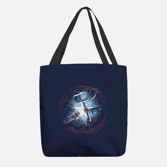 Worthy Of Mjolnir-None-Basic Tote-Bag-zascanauta