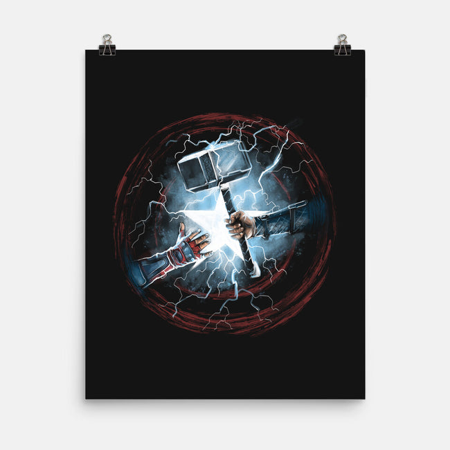 Worthy Of Mjolnir-None-Matte-Poster-zascanauta