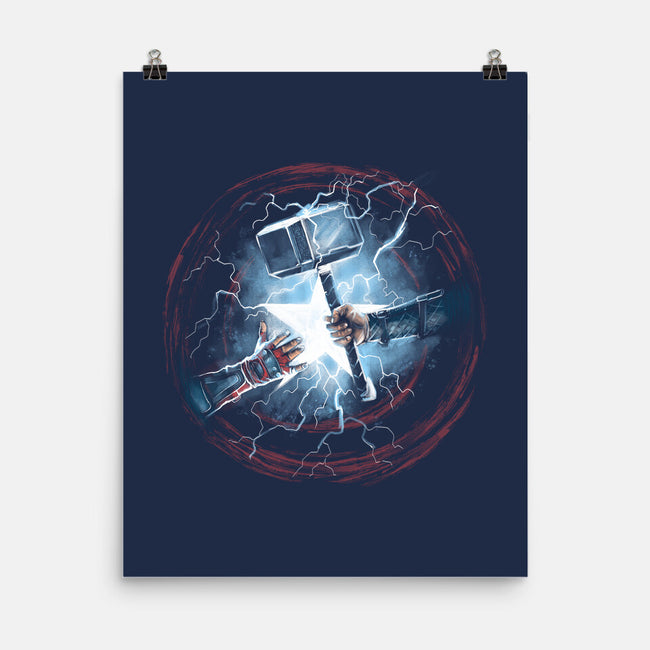 Worthy Of Mjolnir-None-Matte-Poster-zascanauta