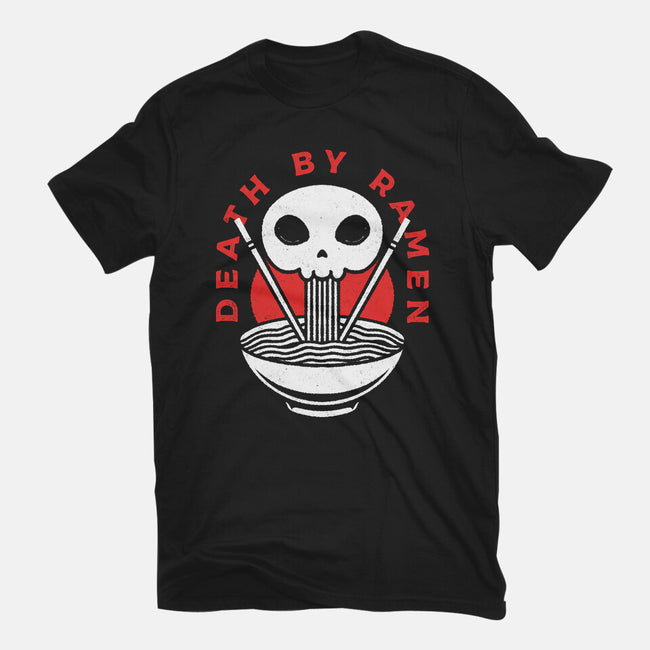 Death By Ramen Worth It-Mens-Heavyweight-Tee-Alundrart