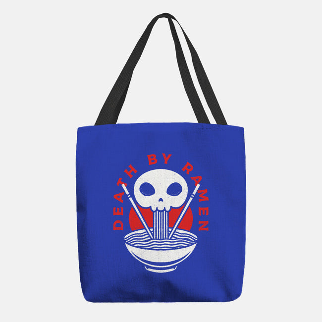 Death By Ramen Worth It-None-Basic Tote-Bag-Alundrart