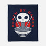 Death By Ramen Worth It-None-Fleece-Blanket-Alundrart