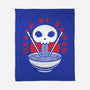 Death By Ramen Worth It-None-Fleece-Blanket-Alundrart
