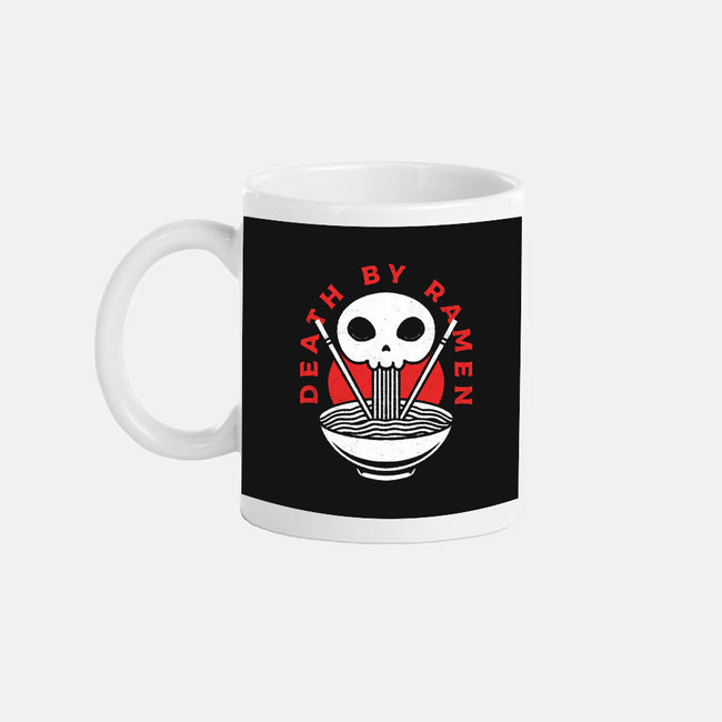 Death By Ramen Worth It-None-Mug-Drinkware-Alundrart