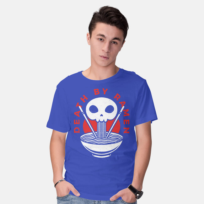 Death By Ramen Worth It-Mens-Basic-Tee-Alundrart