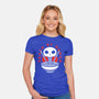Death By Ramen Worth It-Womens-Fitted-Tee-Alundrart