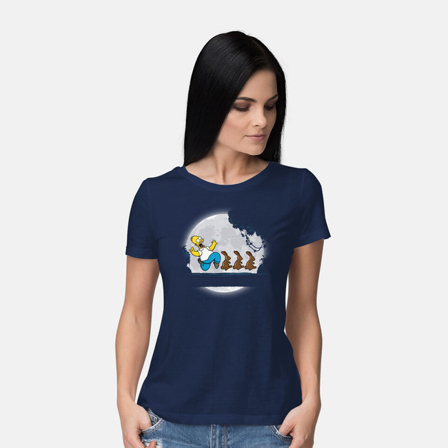 Hakuna Homerata-Womens-Basic-Tee-Barbadifuoco