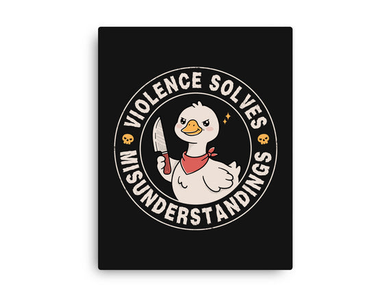 Violence Solves Misunderstandings