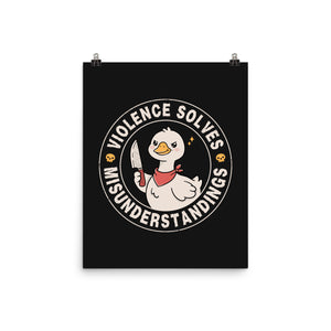 Violence Solves Misunderstandings