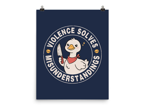 Violence Solves Misunderstandings