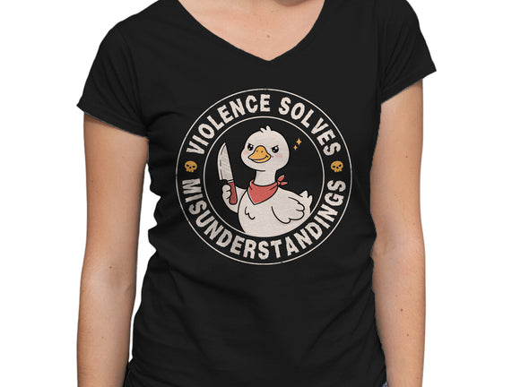 Violence Solves Misunderstandings