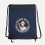 Violence Solves Misunderstandings-None-Drawstring-Bag-GODZILLARGE