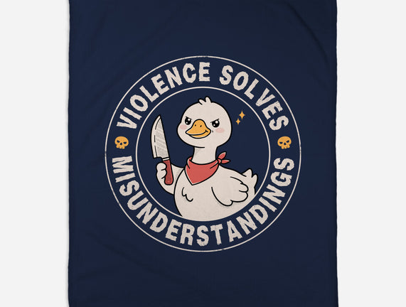 Violence Solves Misunderstandings