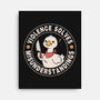 Violence Solves Misunderstandings-None-Stretched-Canvas-GODZILLARGE