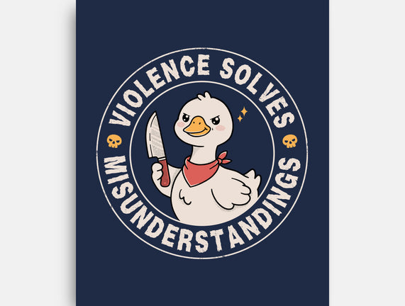 Violence Solves Misunderstandings