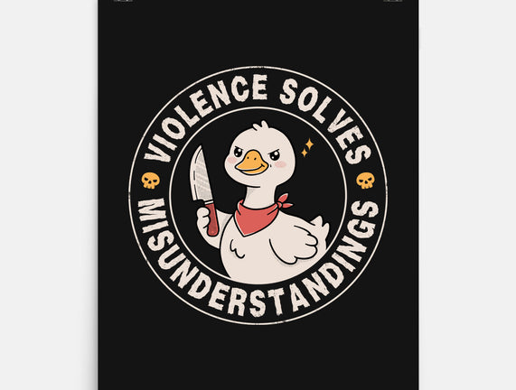 Violence Solves Misunderstandings