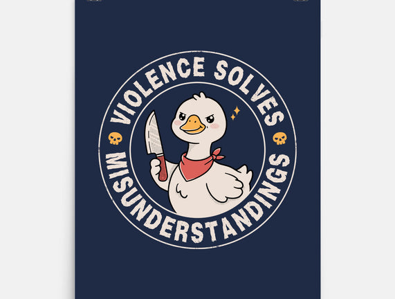Violence Solves Misunderstandings