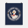 Violence Solves Misunderstandings-None-Matte-Poster-GODZILLARGE