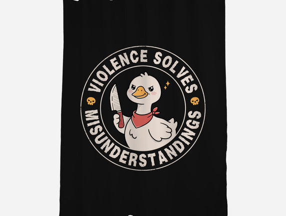 Violence Solves Misunderstandings
