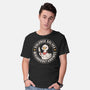 Violence Solves Misunderstandings-Mens-Basic-Tee-GODZILLARGE