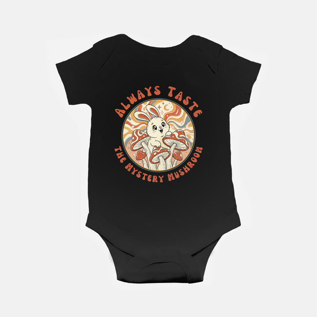 Mystery Mushroom-Baby-Basic-Onesie-GODZILLARGE