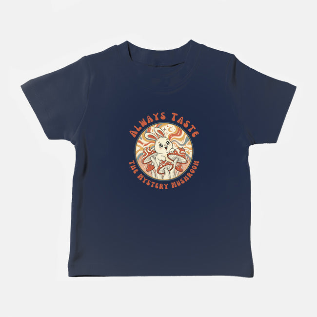 Mystery Mushroom-Baby-Basic-Tee-GODZILLARGE
