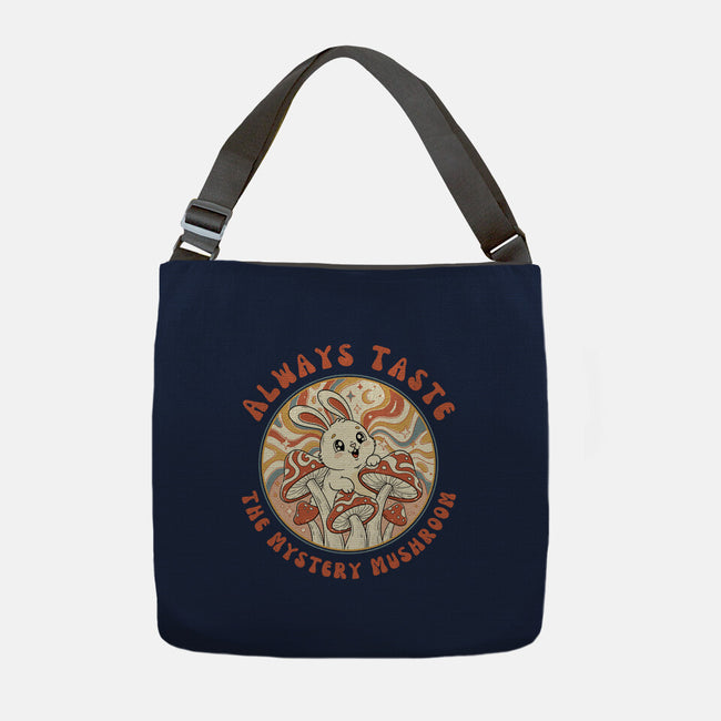 Mystery Mushroom-None-Adjustable Tote-Bag-GODZILLARGE