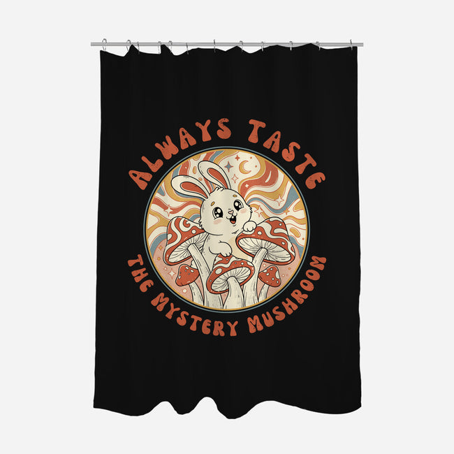 Mystery Mushroom-None-Polyester-Shower Curtain-GODZILLARGE