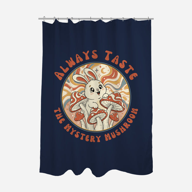 Mystery Mushroom-None-Polyester-Shower Curtain-GODZILLARGE
