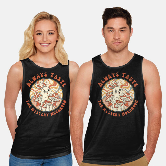 Mystery Mushroom-Unisex-Basic-Tank-GODZILLARGE