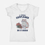 If Nobody Complained Do It Again-Womens-V-Neck-Tee-GODZILLARGE