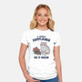 If Nobody Complained Do It Again-Womens-Fitted-Tee-GODZILLARGE