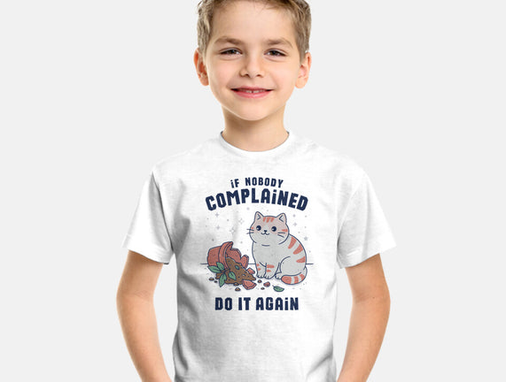 If Nobody Complained Do It Again