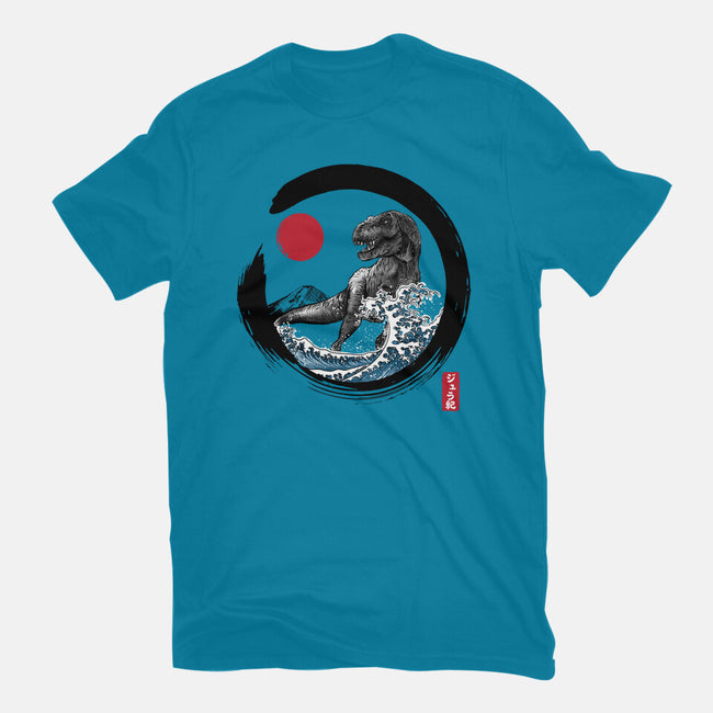 Enso T-Rex-Womens-Basic-Tee-DrMonekers