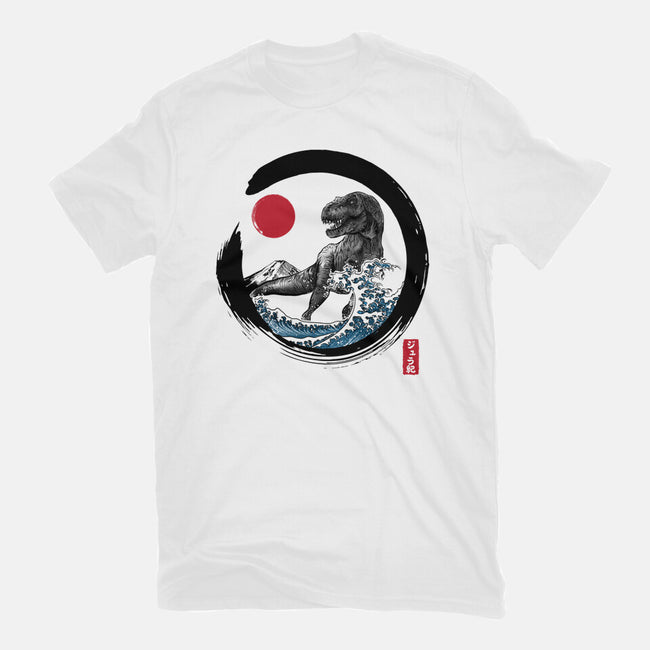 Enso T-Rex-Unisex-Basic-Tee-DrMonekers