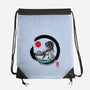 Enso T-Rex-None-Drawstring-Bag-DrMonekers