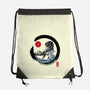 Enso T-Rex-None-Drawstring-Bag-DrMonekers