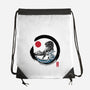 Enso T-Rex-None-Drawstring-Bag-DrMonekers