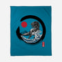 Enso T-Rex-None-Fleece-Blanket-DrMonekers