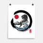 Enso T-Rex-None-Matte-Poster-DrMonekers